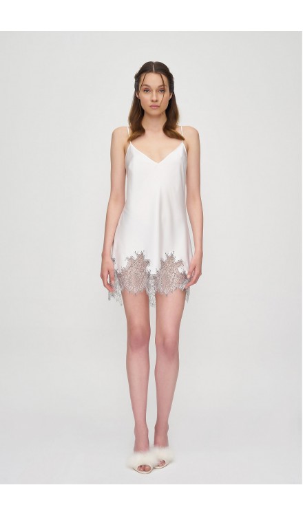 Lace Detailed Mini Dress 