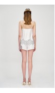 Lace Detailed Mini Shorts 