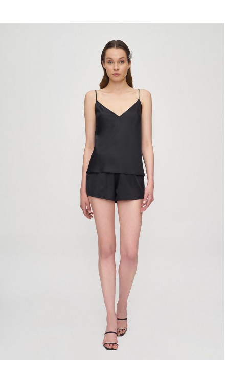 Silk Mini Shorts