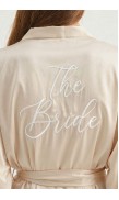 Lace Maxi Silk Robe 