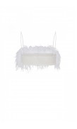 Ostrich Feather Bustier