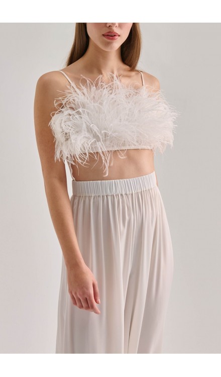 Ostrich Feather Bustier Ostrich Feather Bustier