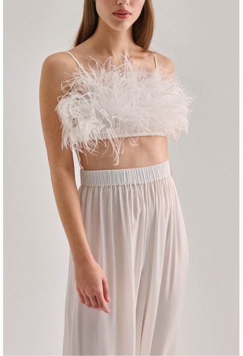 Ostrich Feather Bustier Ostrich Feather Bustier