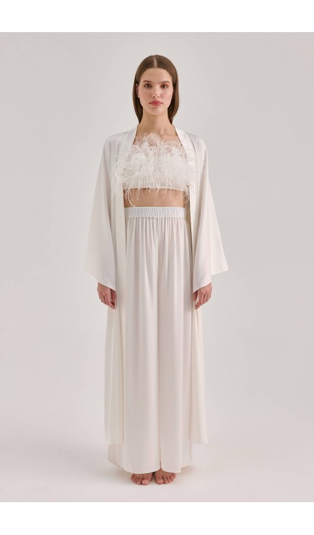 High Waist Silk Pants High Waist Silk Pants