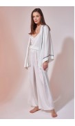 High Waist Silk Pants