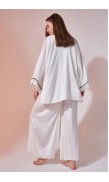 High Waist Silk Pants