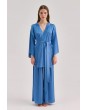 High Waist Loose-Fit Silk Pants