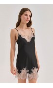 Lace Detailed Mini Cami Dress 