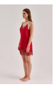 Lace Detailed Mini Cami Dress 