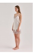 Lace Detailed Mini Cami Dress 