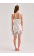 Lace Detailed Mini Cami Dress 