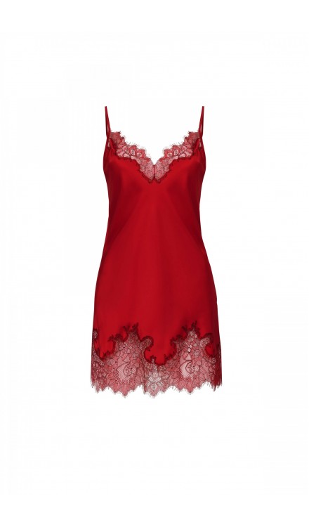 Lace Detailed Mini Cami Dress 
