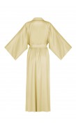 Maxi Silk Collar Robe