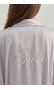 Silk Maxi Collar Robe 
