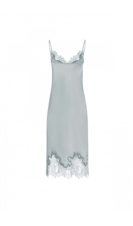 Lace Detailed Midi Cami Dress