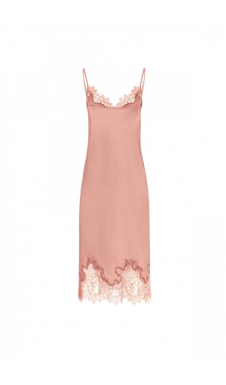 Lace Detailed Midi Cami Dress