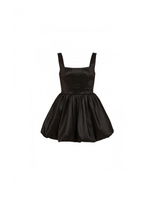 Bubble Hem Mini Dress