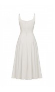 Mid-Length Poplin Dress 