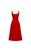 Mid-Length Poplin Dress