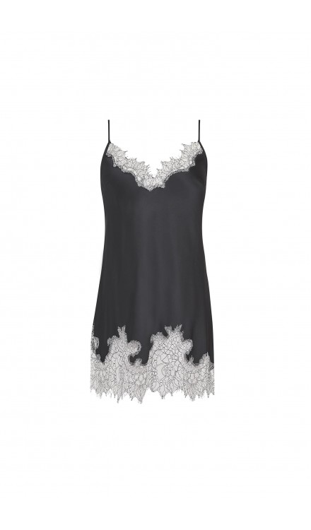 Lace Detailed Mini Cami Dress 