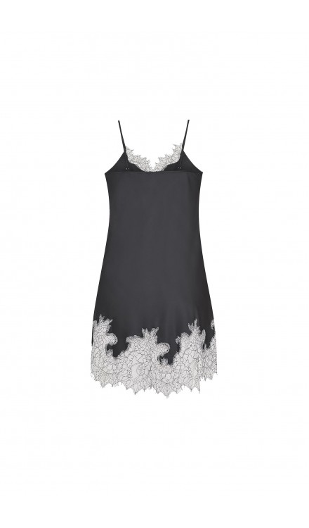 Lace Detailed Mini Cami Dress 