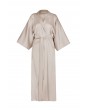 Maxi Silk Collar Robe