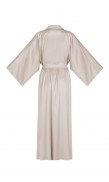 Maxi Silk Collar Robe