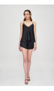 Lace Detailed Mini Shorts 