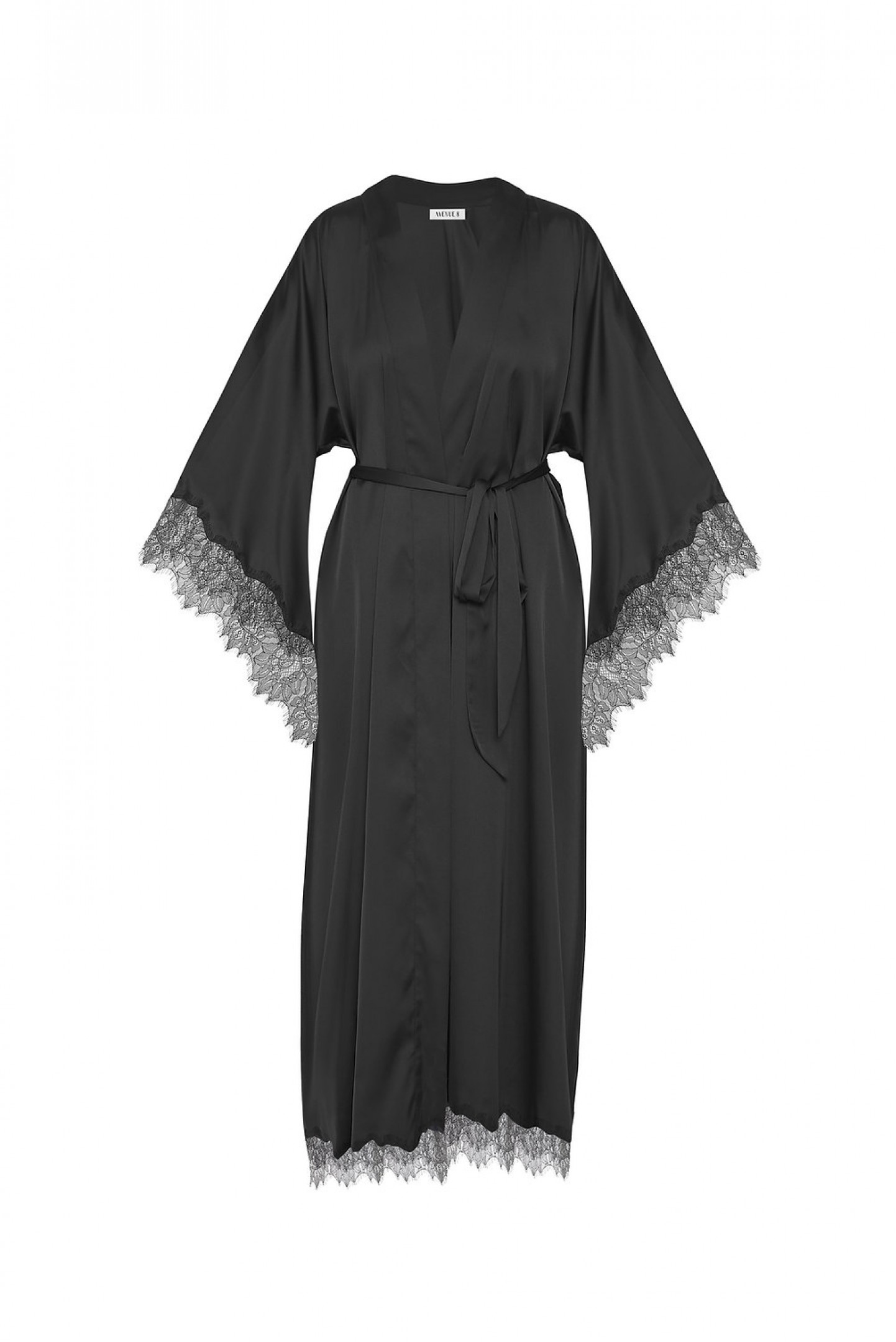 Lace Detailed Maxi Robe 