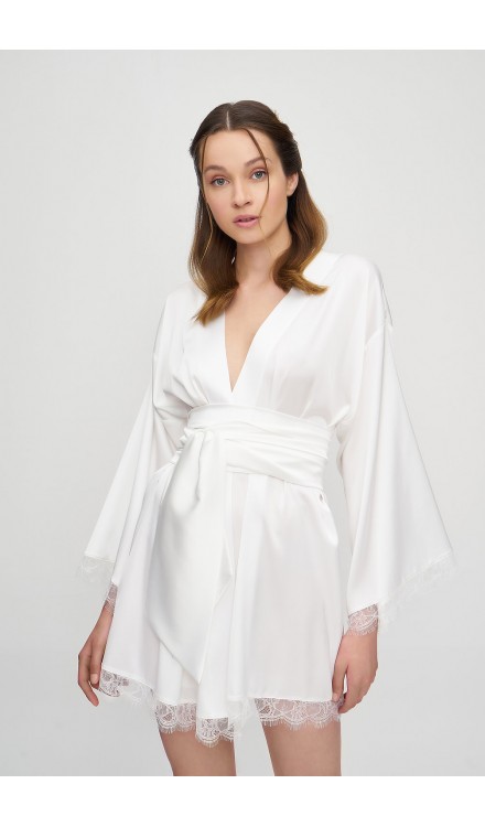 Custom Embroidered Mini Robe