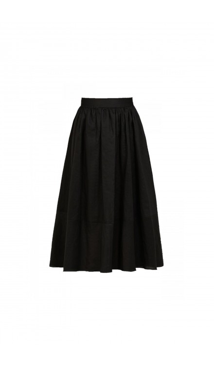 Midi Linen Skirt
